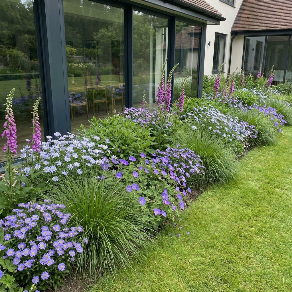 Pack Massif Soleil & Mi-Ombre Violet & Bleu - 30 plantes — photo 2