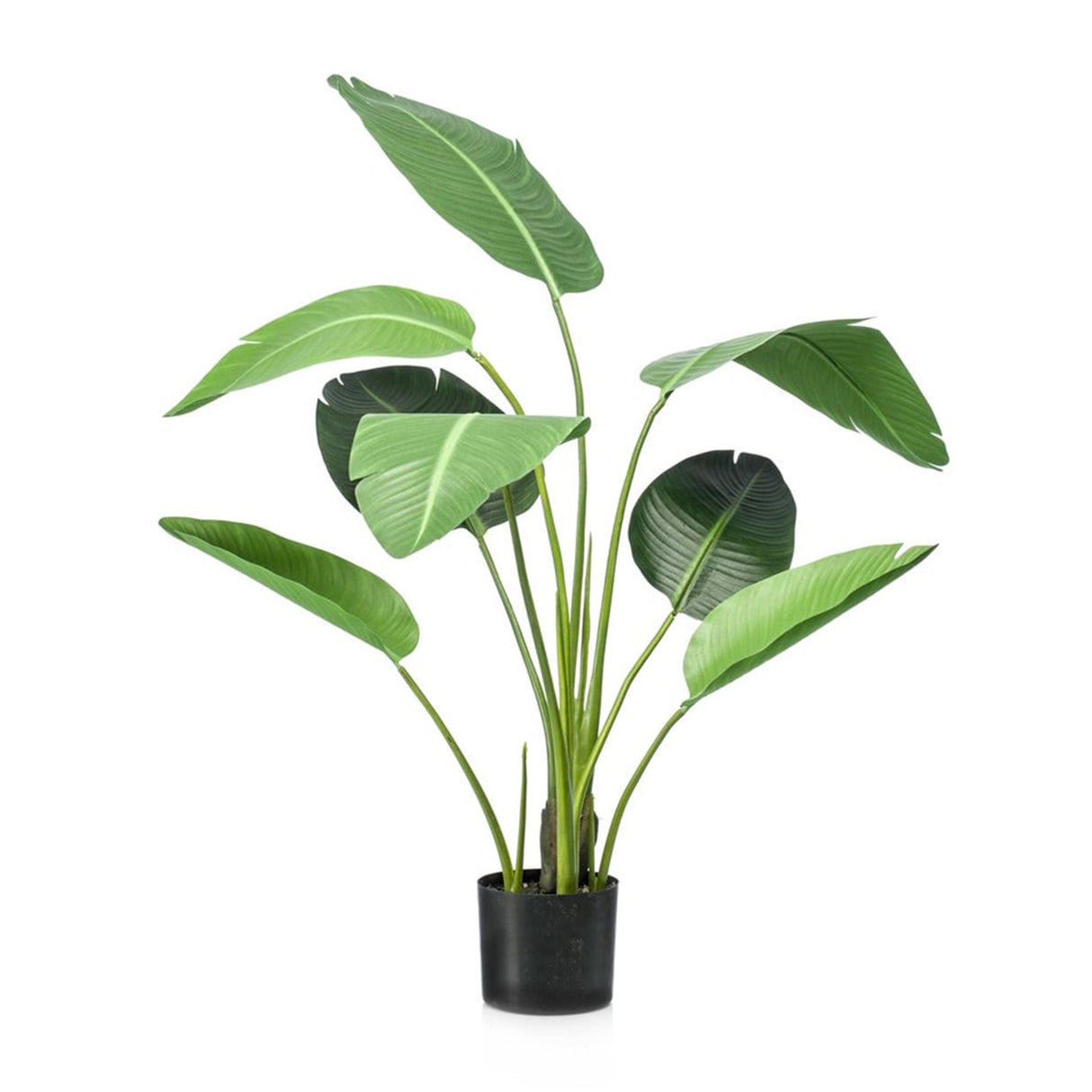 Strelitzia artificiel i kruka h120cm