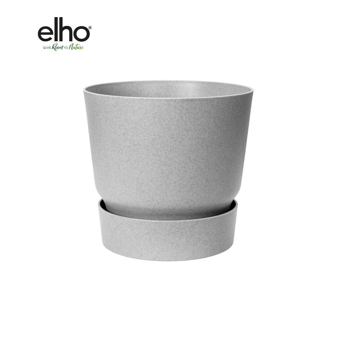 Livraison plante Cache - Pot Elho Greenville Gris - D30 x H28