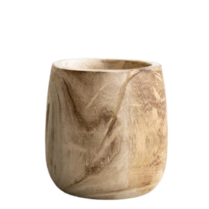Träkruka -h25cm, Ø23cm