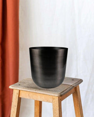 Svart växtkruka d20cm