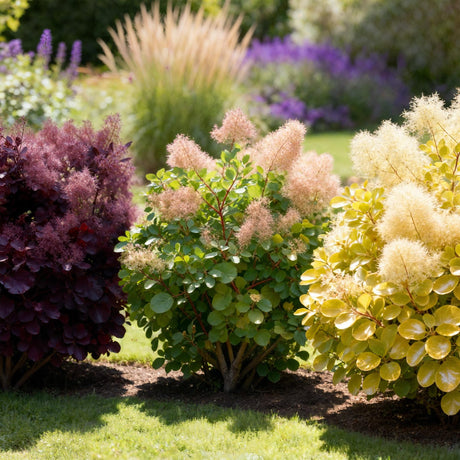 Livraison plante Cotinus coggyria – Lot de 3 – Pot 12 cm – Hauteur 35 cm