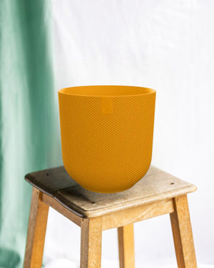 Elho Jazz Pot Rund bärnstensgul 23 cm