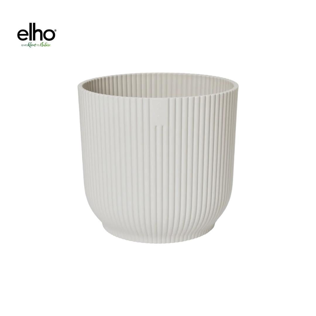 Livraison plante Pot elho Vibes Fold Round blanc 14 cm