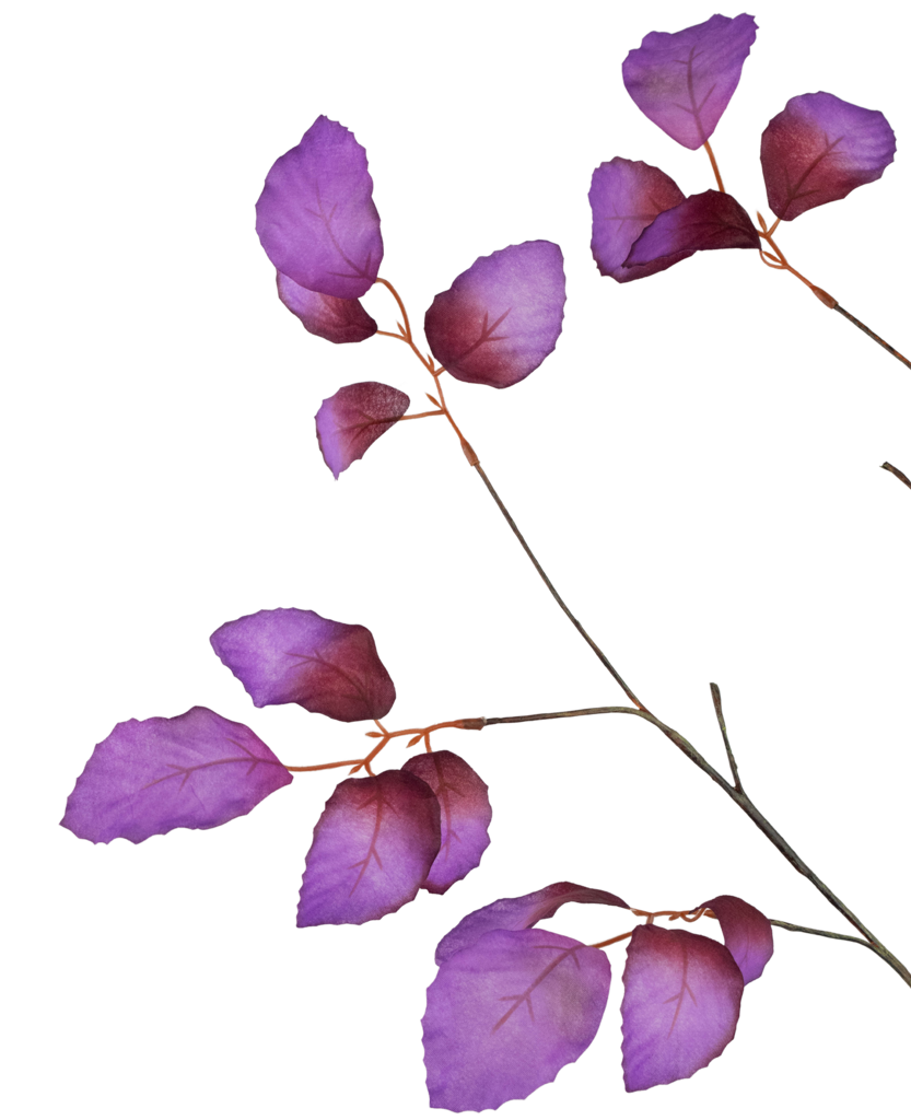 Appelblad - Konstgjord blommande gren