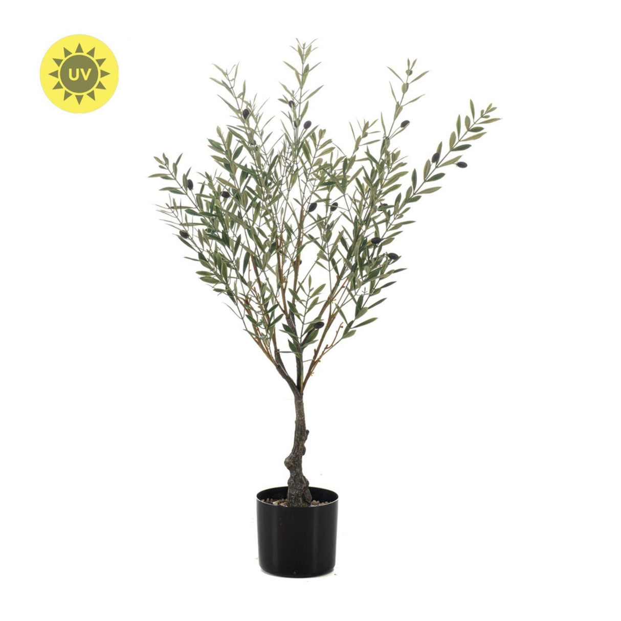 Artificial Olive tree in kruka - kunstplant - UV - 90 cm