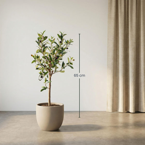 Olivier artificiel h65cm kruka inkluderad
