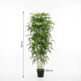 Bambou artificiel inomhus h150cm