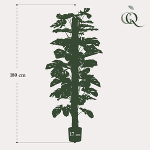 Monstera deliciosa artificiel h180cm
