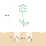 Green boutiQ - Bloembollen - Allium Purple White Mix - Kleur Paars i Wit - 15 stuks - Bolmaat 10/12 - XXL Pack