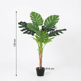 Monstera deliciosa artificielle h120cm