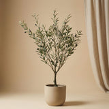 Artificial Olive tree in kruka - kunstplant - UV - 90 cm