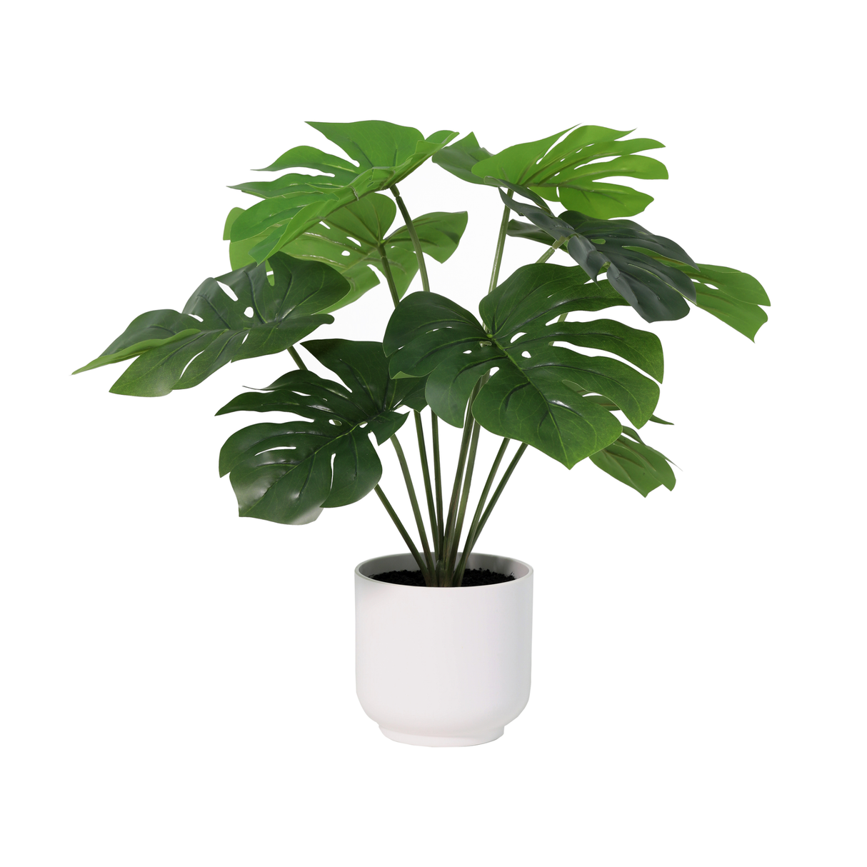 ARTIFICIAL Monstera Deliciosa including white kruka - 50cm