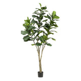 Konstplanta - Ficus Lyrata - Tabaksplanta - 210 cm